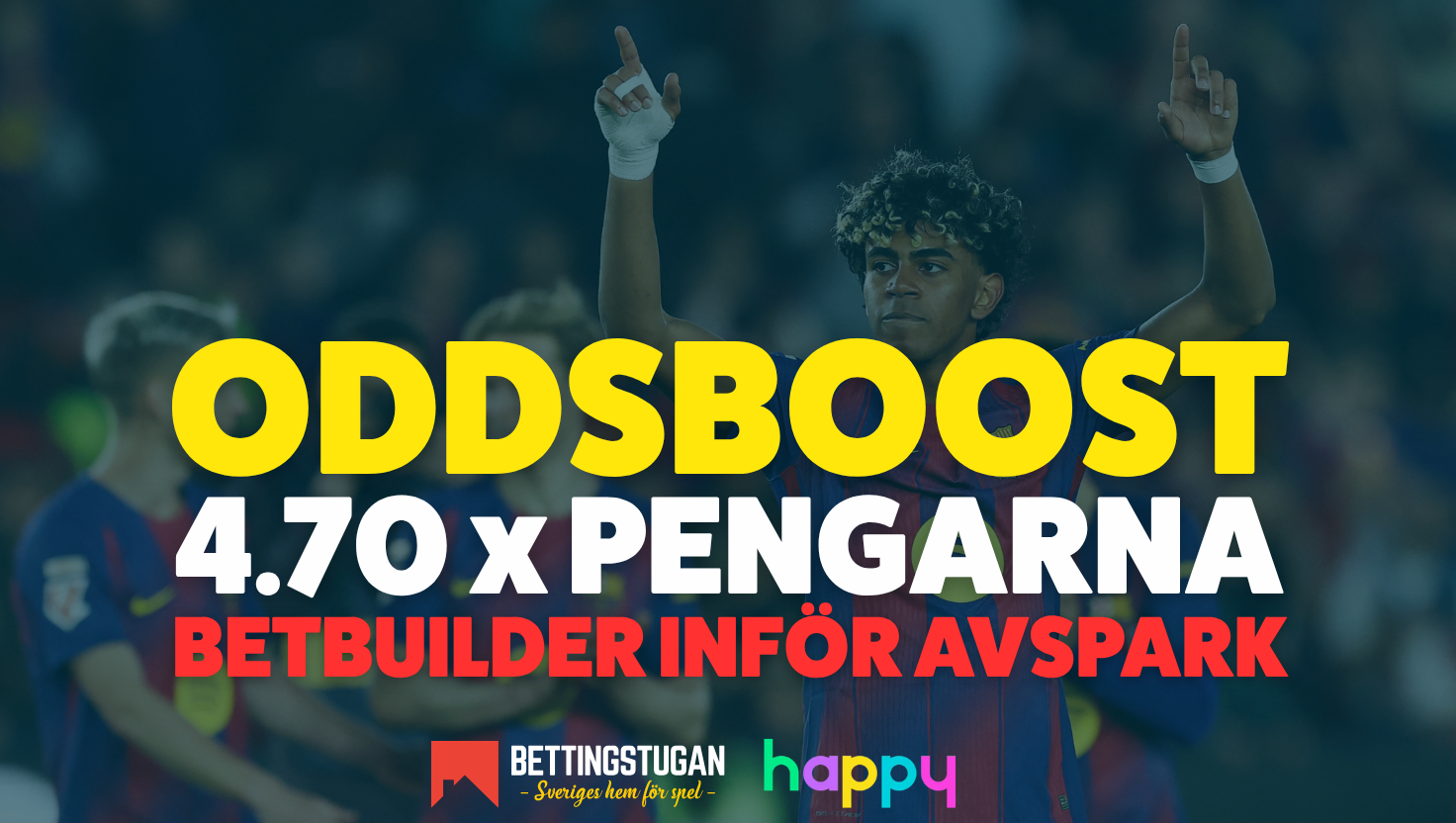 Oddsboost inför Atl. Madrid - Barcelona - nu till 4.70 x pengarna!