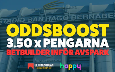Oddsboost Champions League Real Madrid