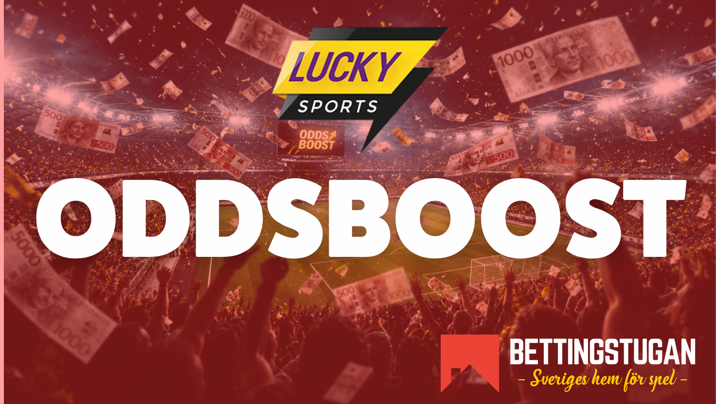 Bettingstugan Oddsboost Lucky Sports