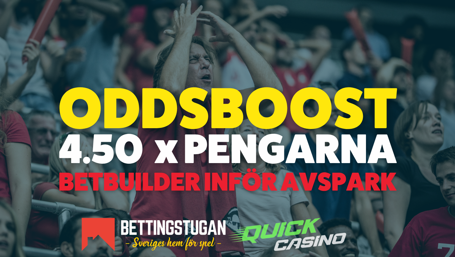 Bettingstugan oddsboost VM 2026 Portugal - Spanien
