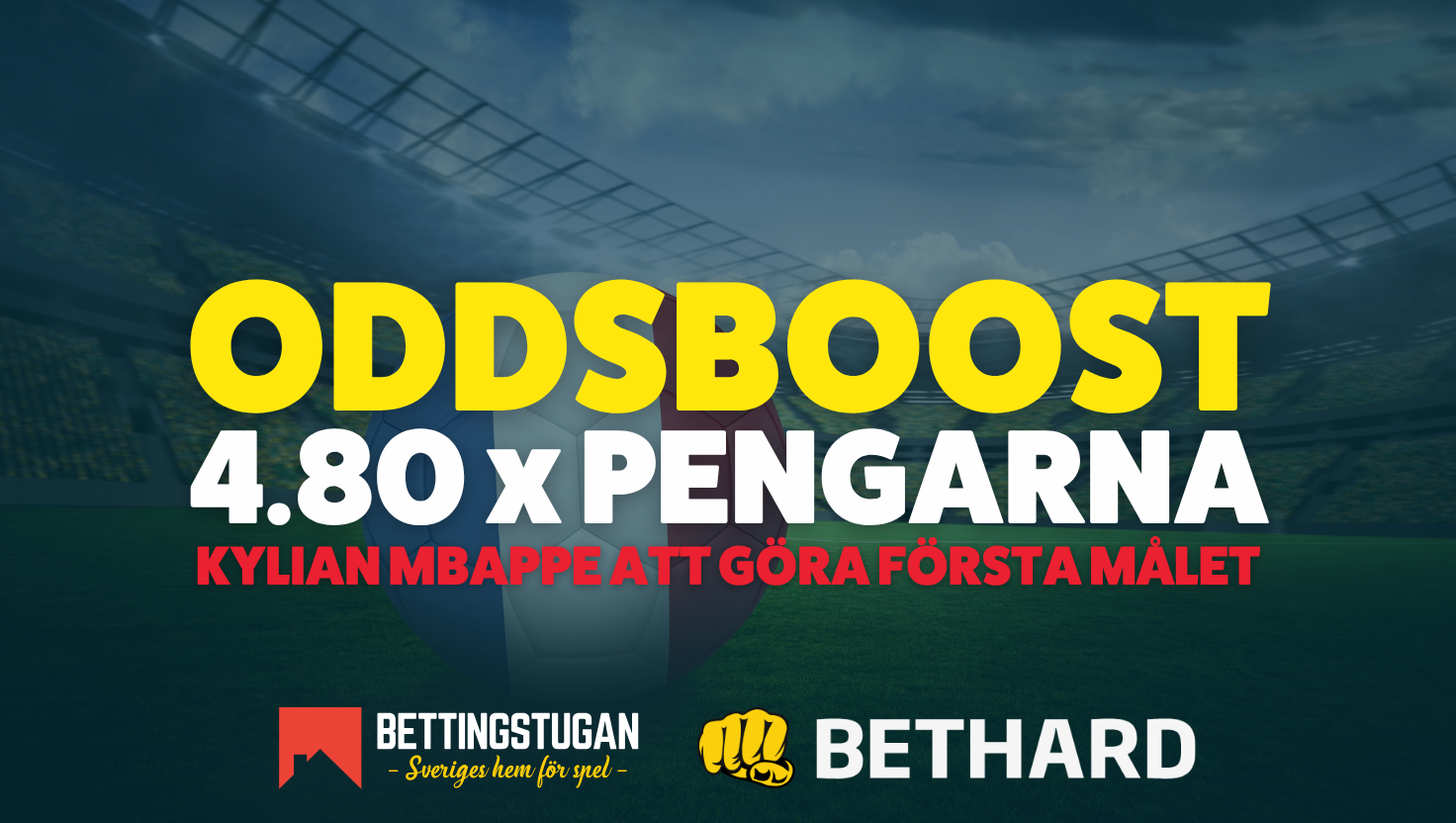 Oddsboost på Mbappe att öppna målskyttet i kampen om VM-brons - nu till 4.80 x pengarna!