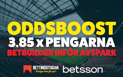 Oddsboost Premier League Bettingstugan