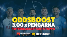 Oddsboost Premier League 2026 2027 Tottenham Topp 6 Bettingstugan