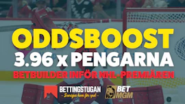 Oddsboost NHL Bettingstugan 2026 2027