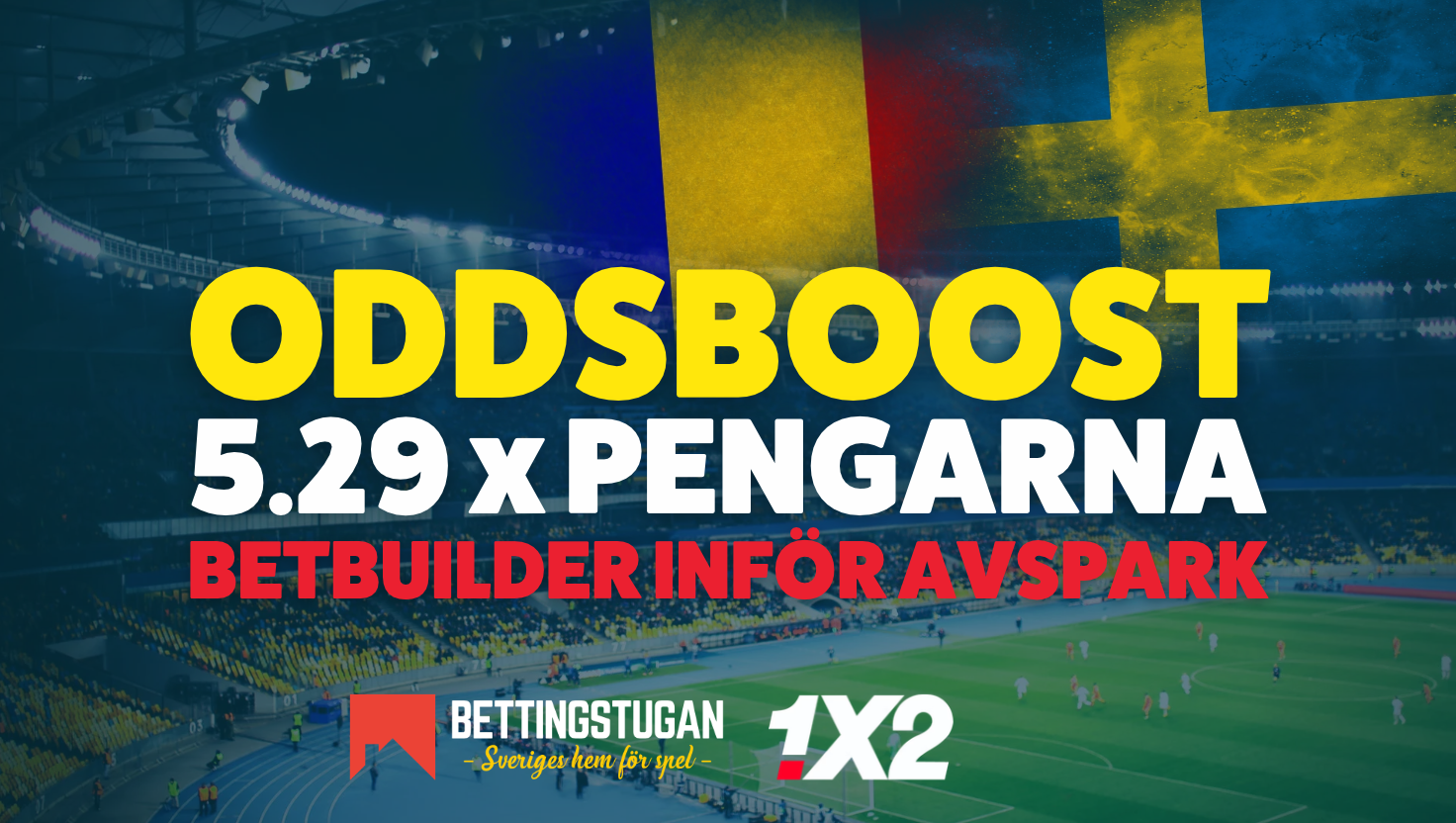 Få 5.29 på bet builder inför Rumänien - Sverige!