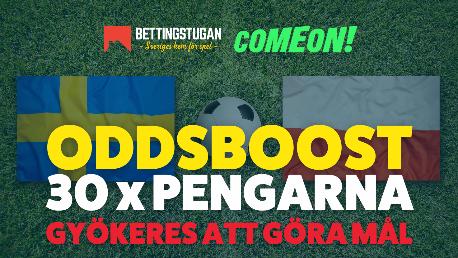 Få 30.00 x pengarna på Gyökeres som målskytt mot Polen!