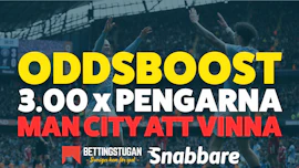 Oddsboost Premier League Man City