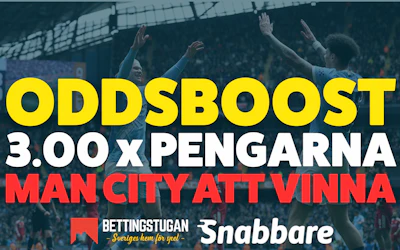 Oddsboost Premier League Man City