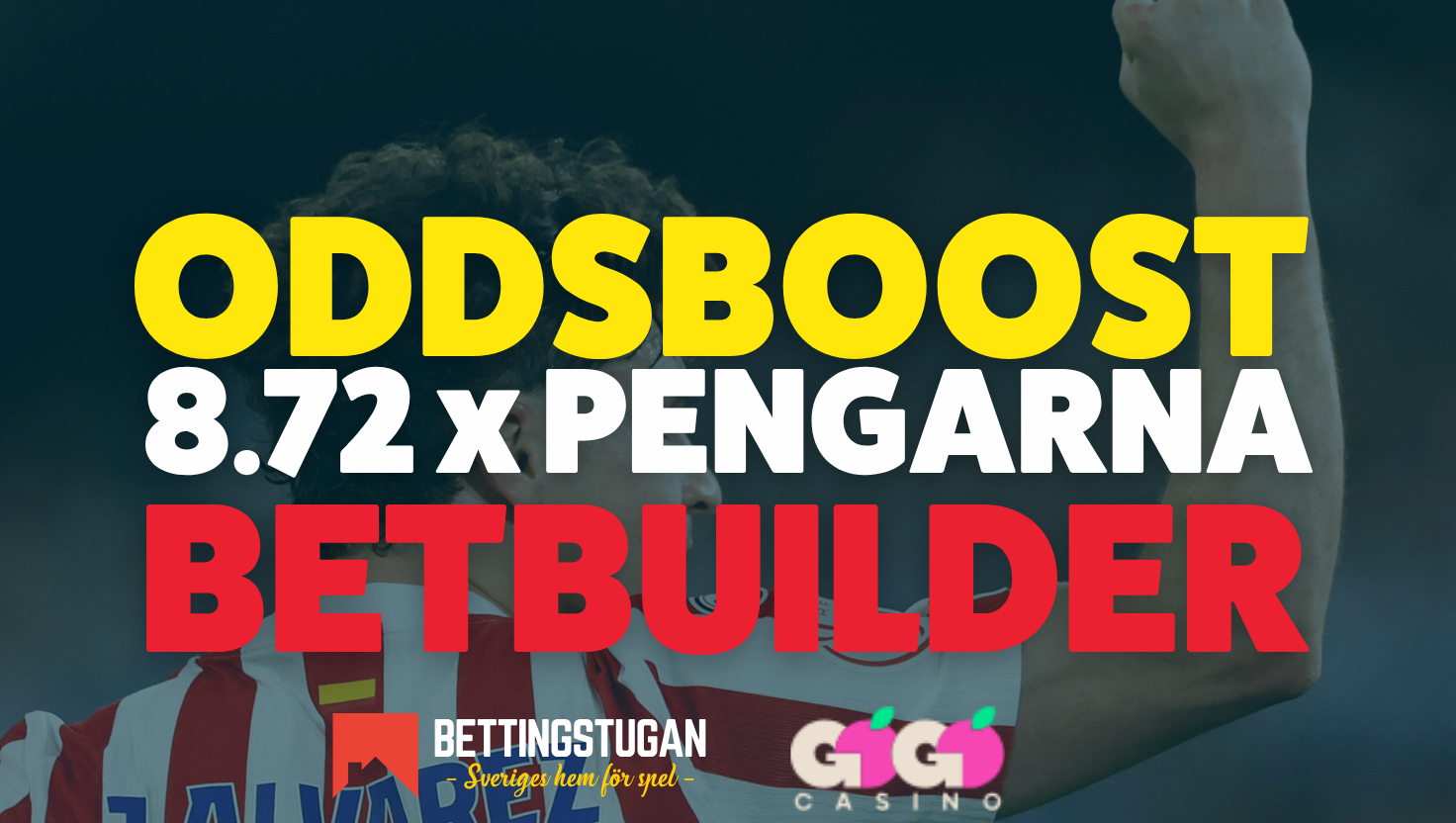 Få 8.72 x pengarna på betbuilder inför Atl. Madrid - Arsenal i Champions League!