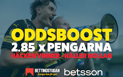 Oddsboost Allsvenskan BK Häcken