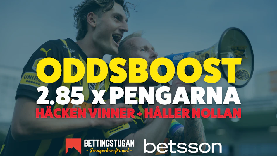 Oddsboost Allsvenskan BK Häcken