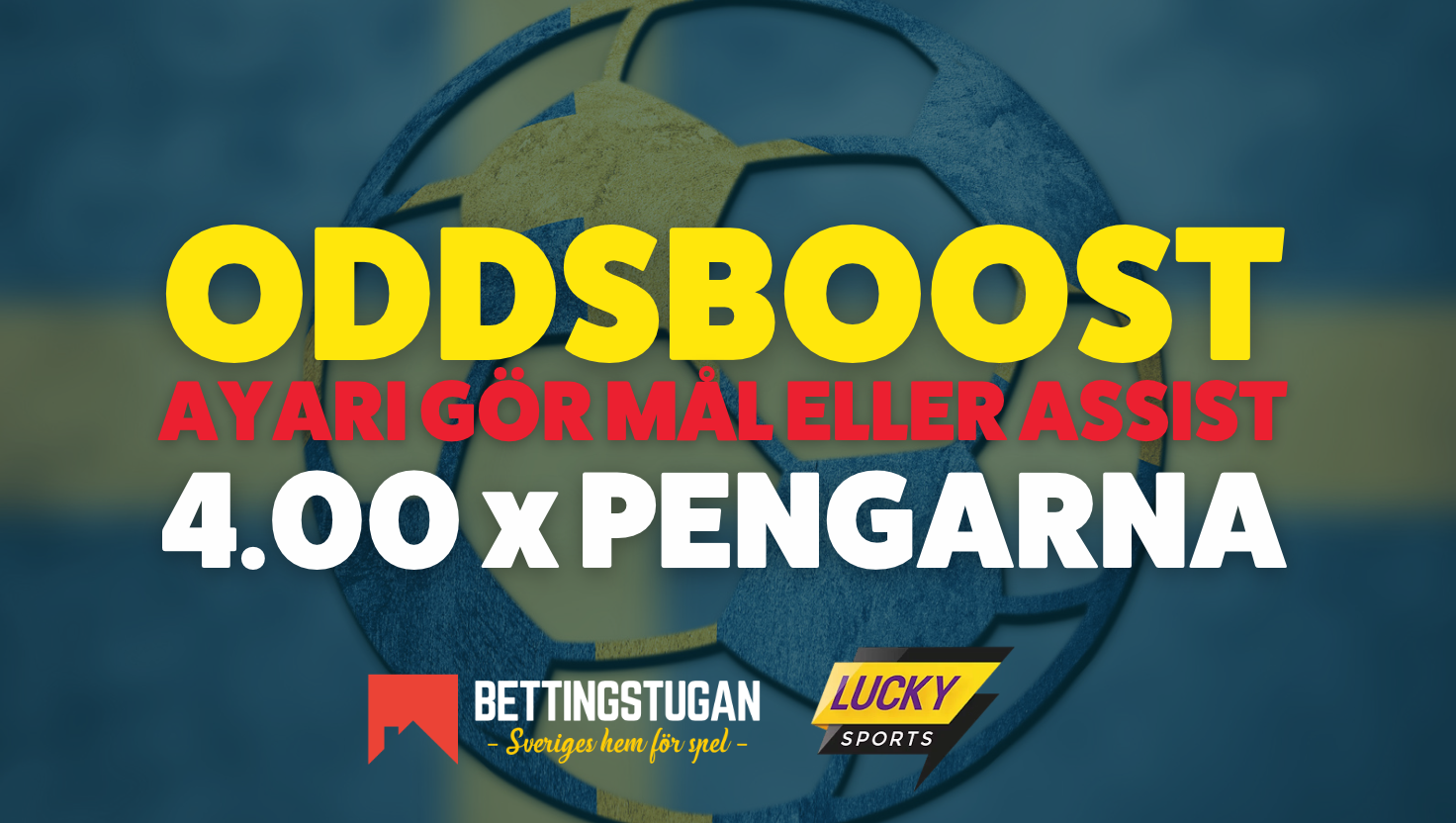 Oddsboost inför Sverige - Polen: Få 4.00 x pengarna på Ayari att göra mål/assist