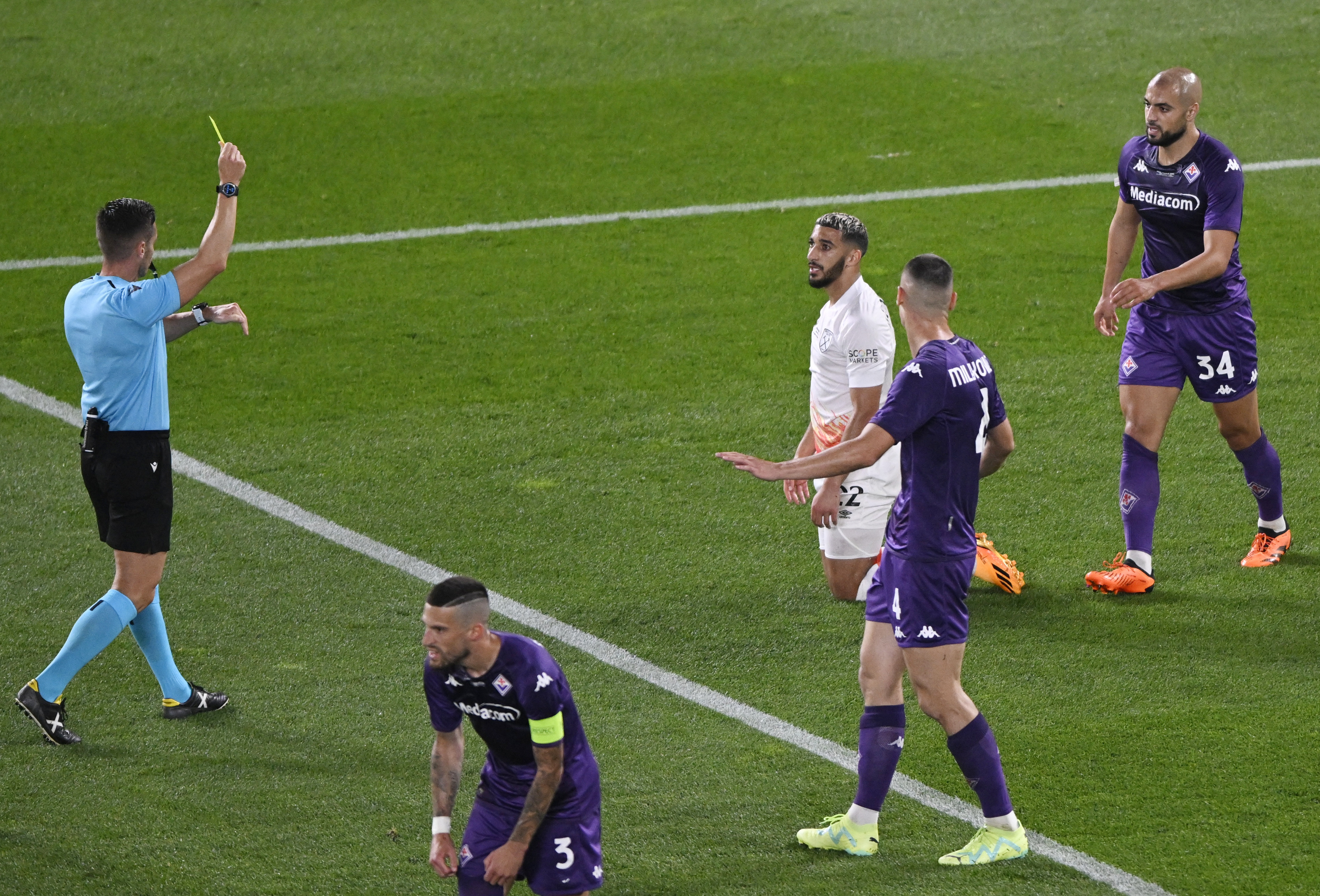 Kortspel i Serie A till Fiorentina Juventus