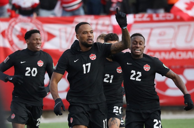 Kyle Larin anfallare Kanada VM 2022