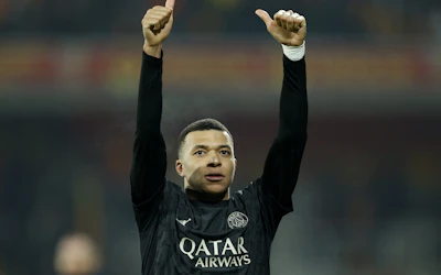 Kylian Mbappe i PSG