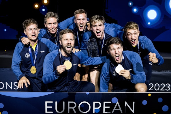 Laget som tog forsta EM guldet pa 21 ar