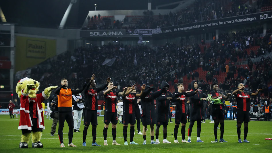 Leverkusen firar Bundesliga