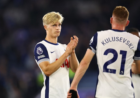 Lucas Bergvall numera lagkamrat med Dejan i Tottenham