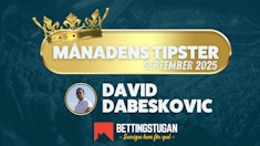 Månadens tipster Bettingstugan september 2025