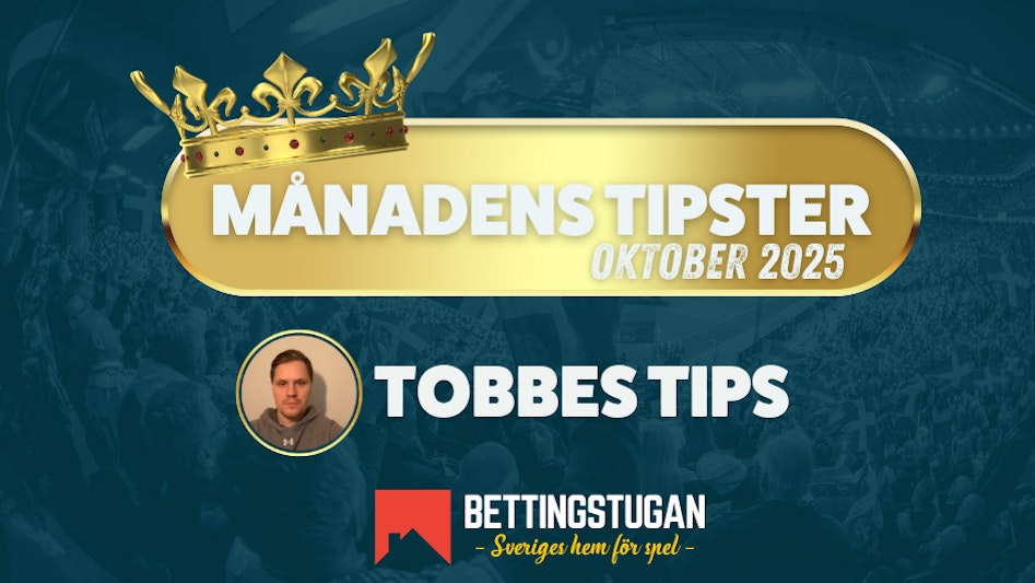 Månadens tipster oktober 2025 Bettingstugan