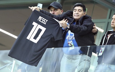 Messi Maradona