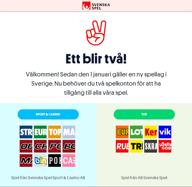 Svenska Spel spelbolag