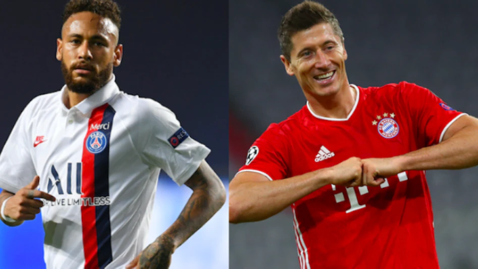 NEYMAR och LEWANDOWSKI