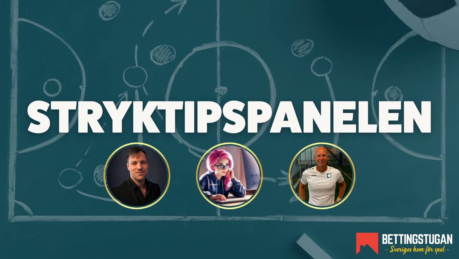 Stryktipspanelen: Tre snabba inför helgens omgång med 13 000 000 kr i potten!