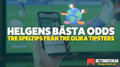 Helgens bästa odds Bettingstugan