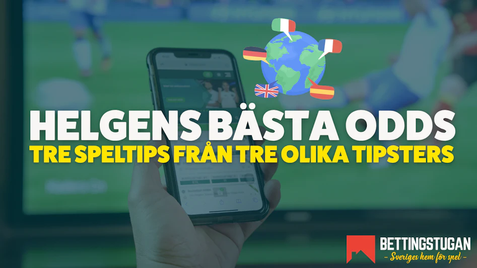 Helgens bästa odds Bettingstugan