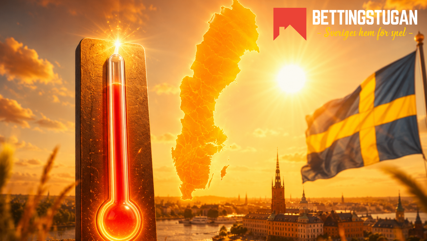 Får vi värmerekord i Sverige innan sommaren 2026 är över? Se oddset!