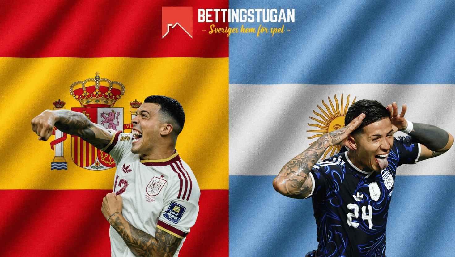Inför Spanien - Argentina i Fotbolls-VM 2026