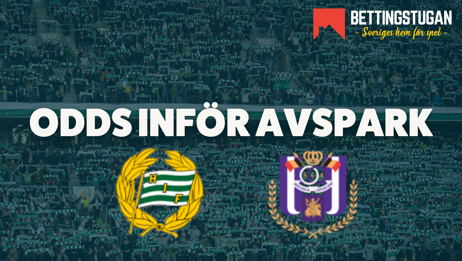 Odds inför Hammarby - Anderlecht i kvalet till Europa League