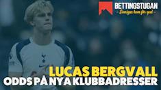 Odds klubbyte Lucas Bergvall Silly Season Bettingstugan