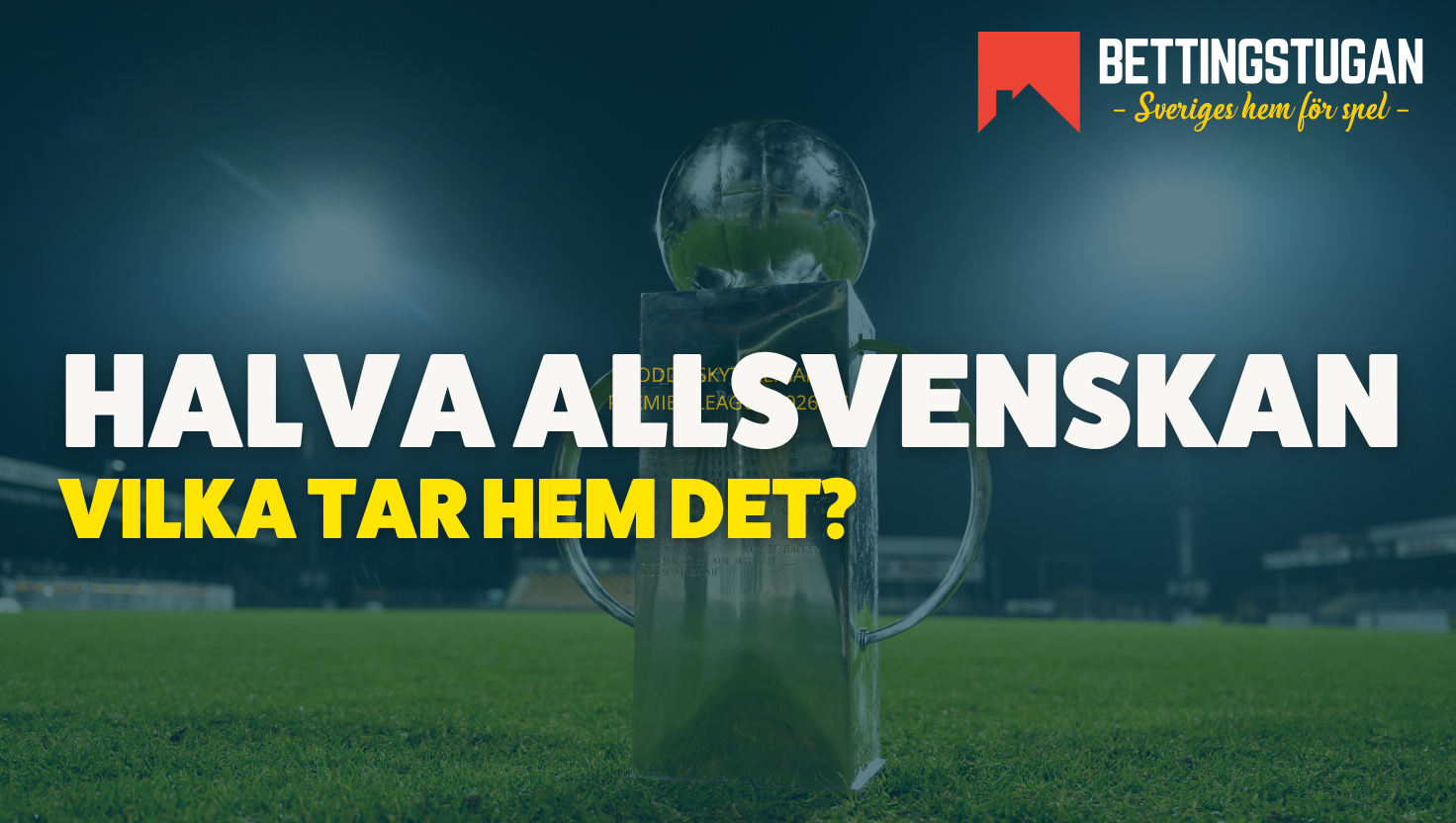 Allsvenskan 2026: Halva säsongen spelad - vilka tar hem det? Oddsen just nu!