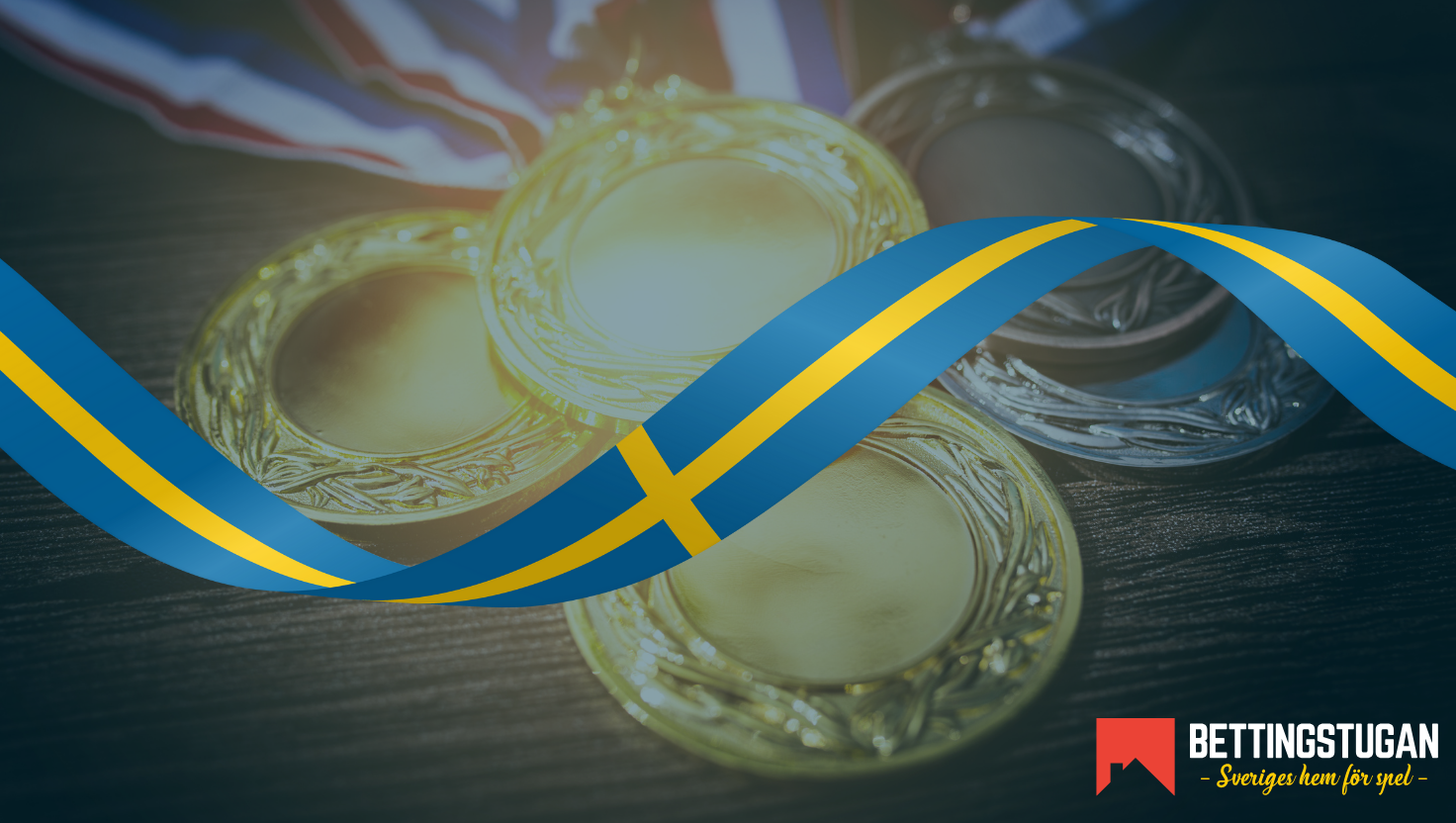 Medaljregn över Sverige i Vinterspelen 2026? Se oddset på minst 16 medaljer!