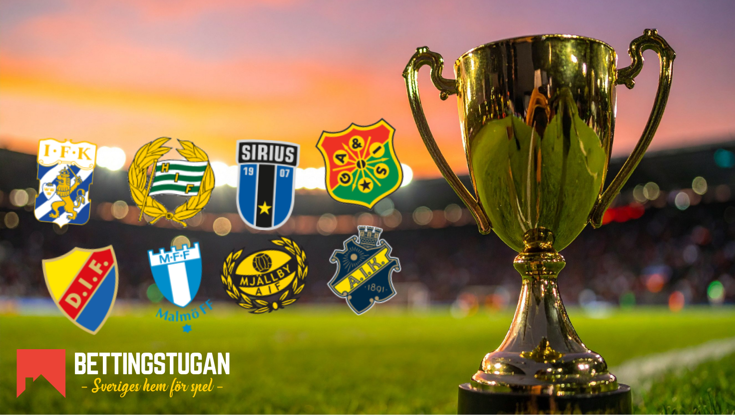 Kvartsfinalerna till Svenska Cupen 2026 lottade - här är oddsen och spelschemat!