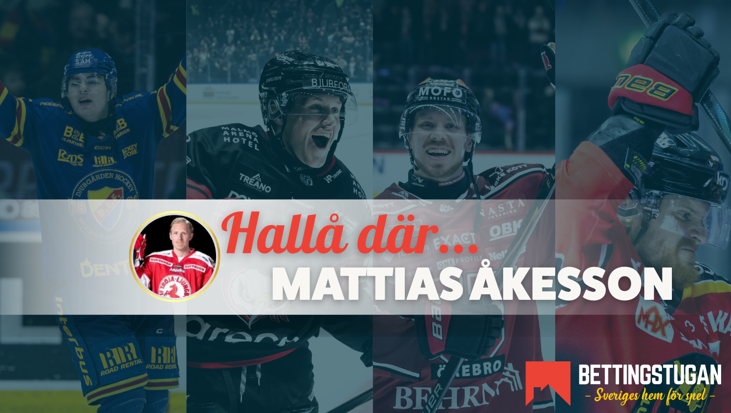 Tre snabba inför SM-slutspelet SHL Åkesson Bettingstugan