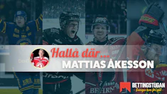Tre snabba inför SM-slutspelet SHL Åkesson Bettingstugan