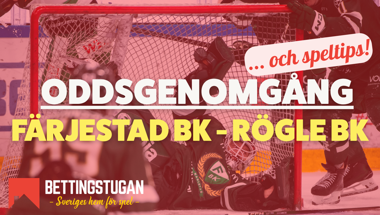 Odds SHL SM-slutspel Färjestad - Rögle