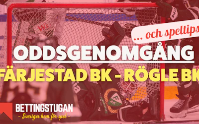 Odds SHL SM-slutspel Färjestad - Rögle