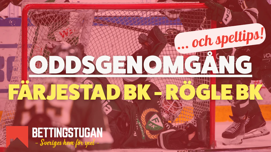 Odds SHL SM-slutspel Färjestad - Rögle