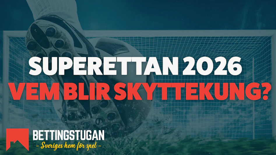 Odds vinnare skytteligan Superettan 2026 - Bettingstugan