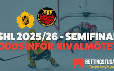 Odds SHL SM-slutspel Skellefteå AIK vs Luleå HF Bettingstugan