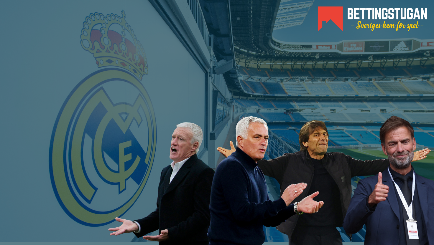 Odds ny huvudtränare Real Madrid Bettingstugan