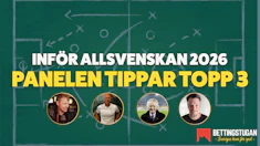 Bettingstugan tippar topp 3 Allsvenskan 2026