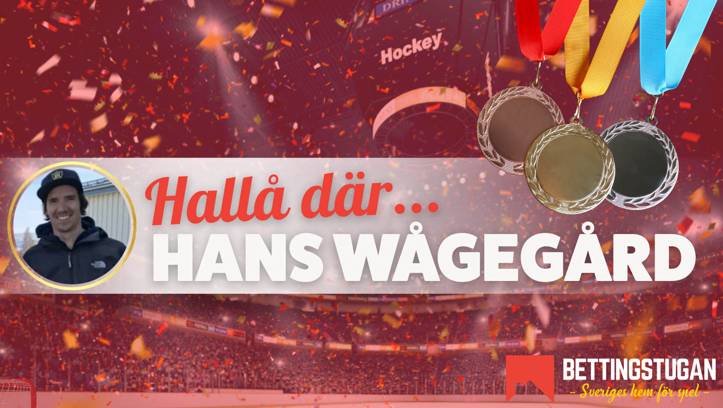 Hans Wågegård inför Hockey-VM 2026 Bettingstugan