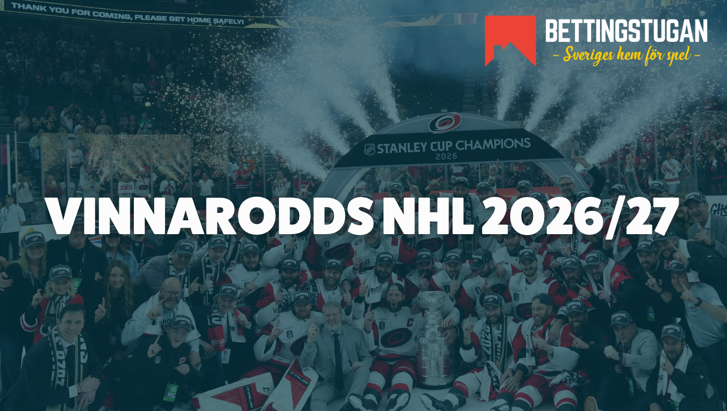 Odds NHL 2026/27: De går hela vägen enligt oddsen!