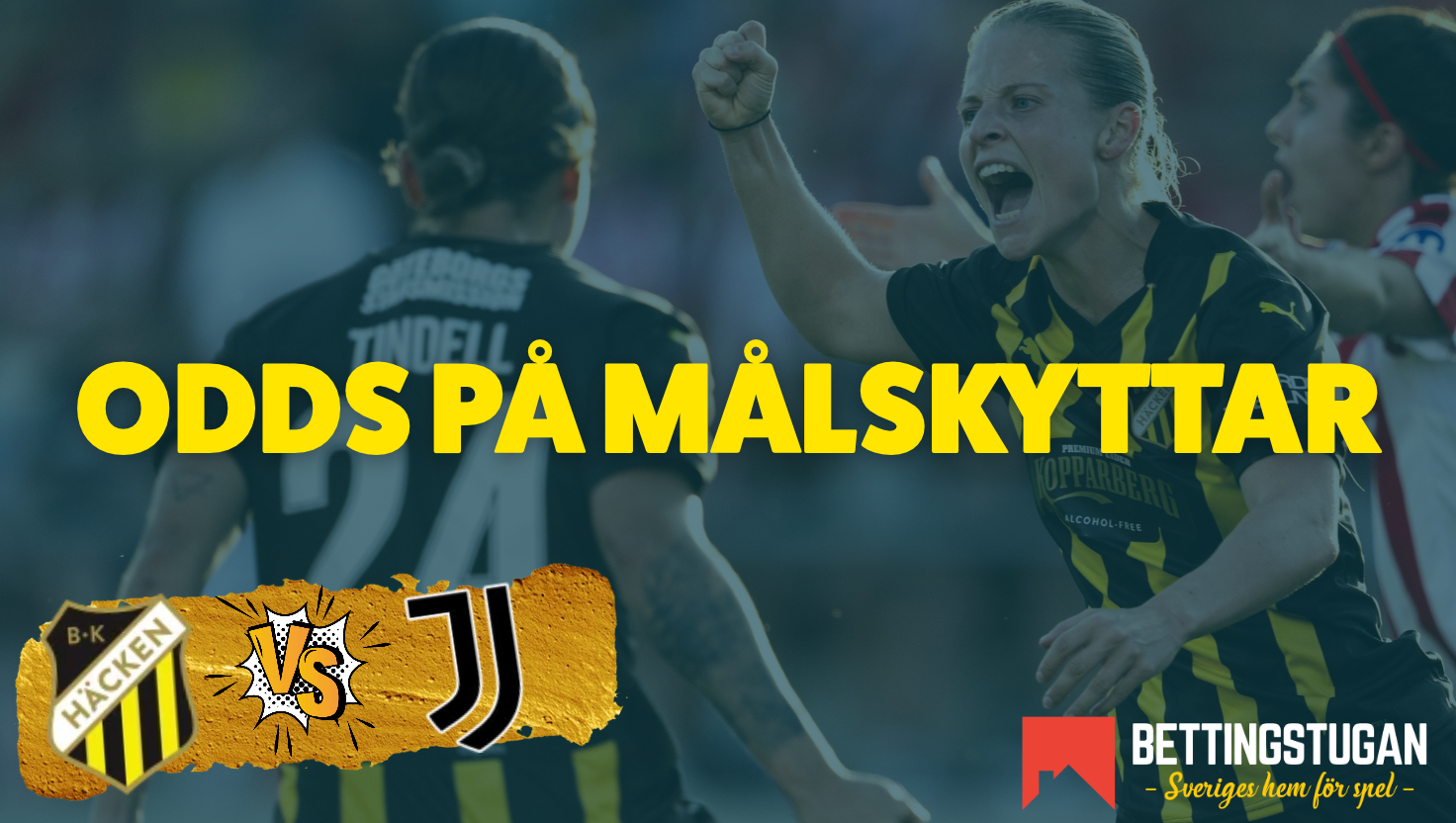 Häcken – Juventus: Här är oddsen på svenska målskyttar!