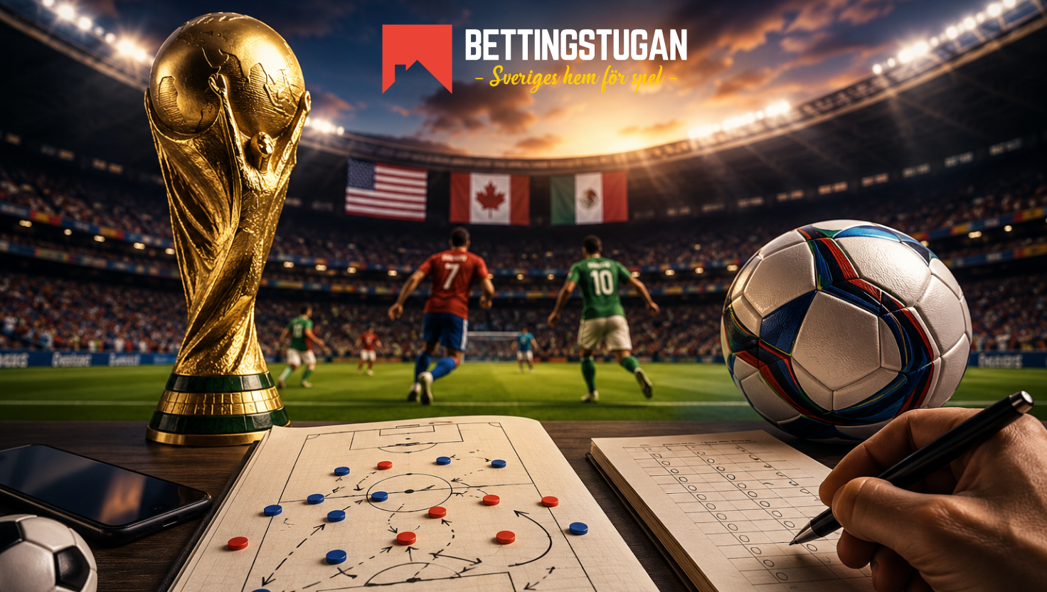 Bettingstugan Långtidsspel Fotbolls-VM 2026
